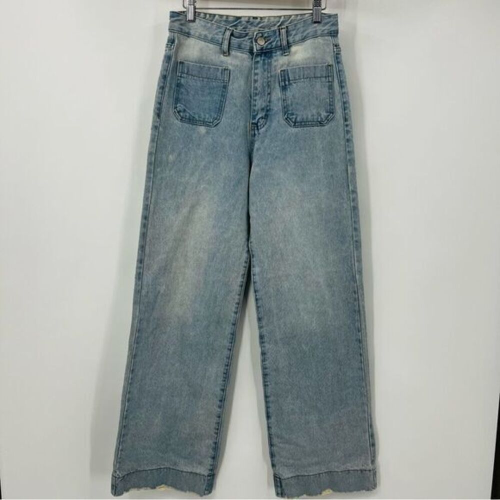 Aaron & Amber Womes wide leg jeans